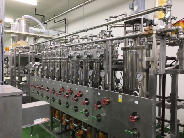 豆乳製造用連続式煮釜